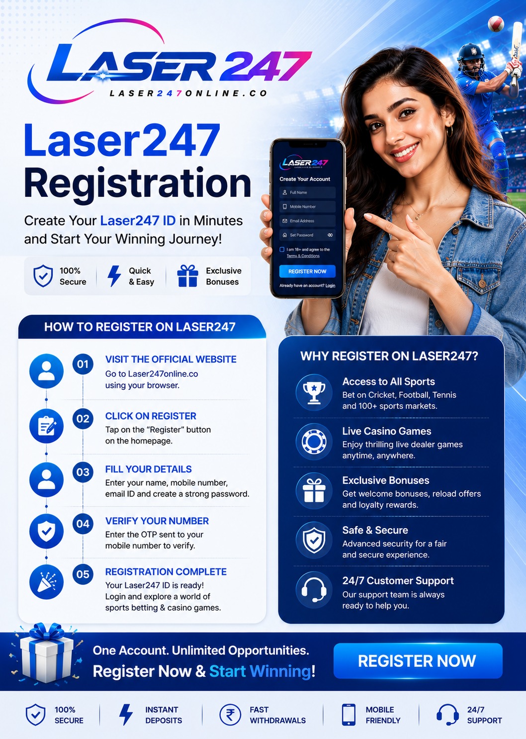 Laser247 Signup
